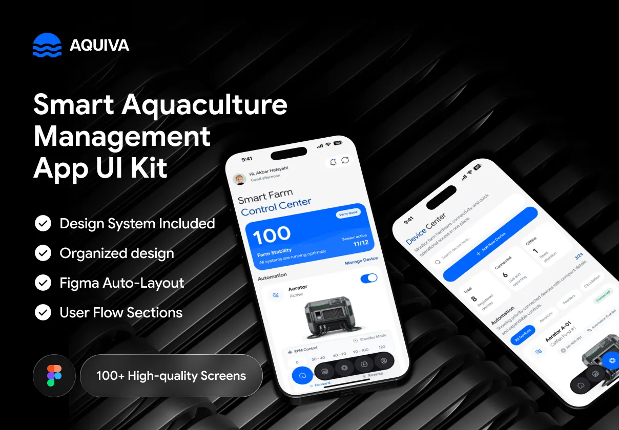 Aquiva UI Kit Preview