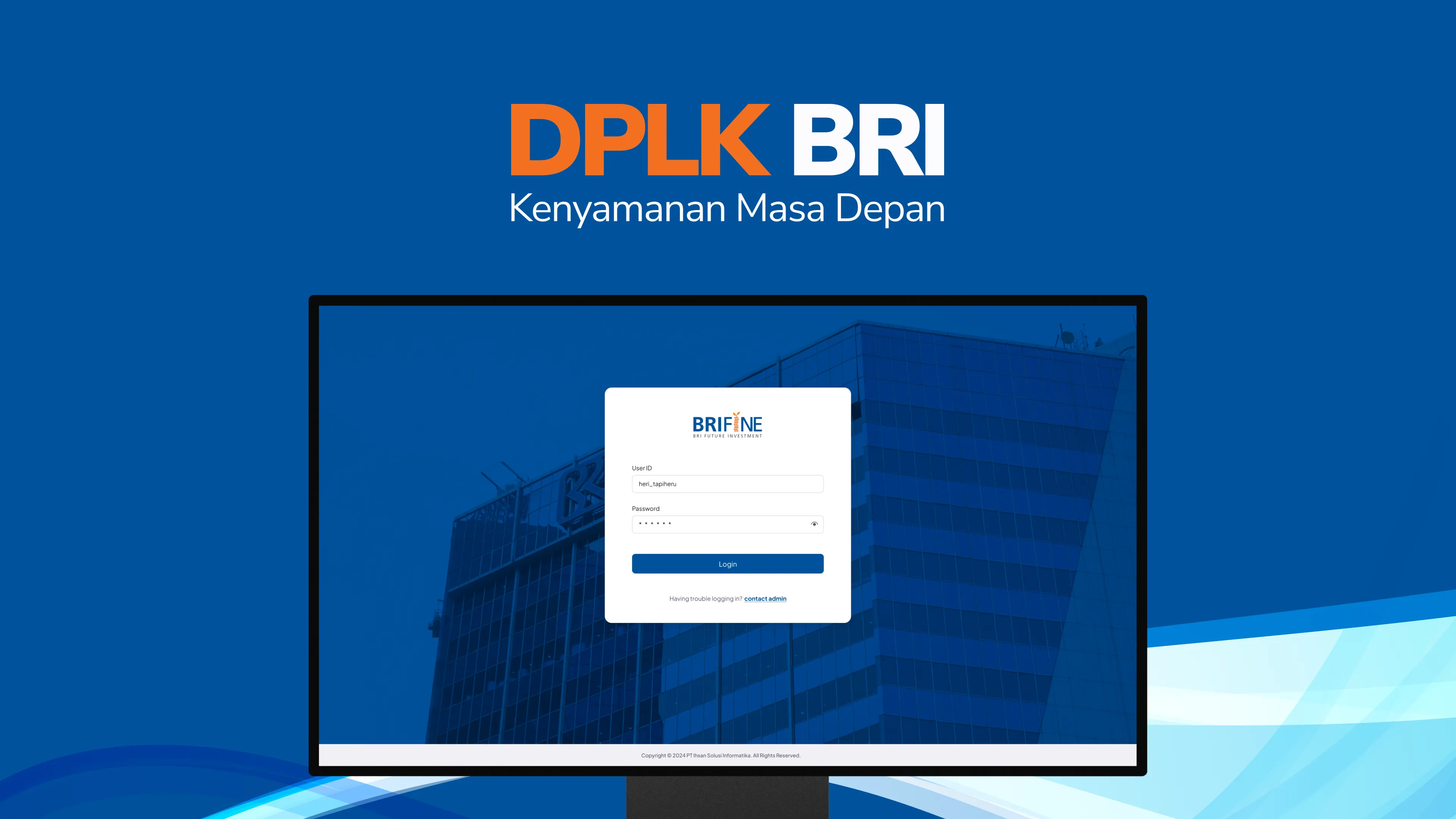 BRI Pension Fund Platform Redesign