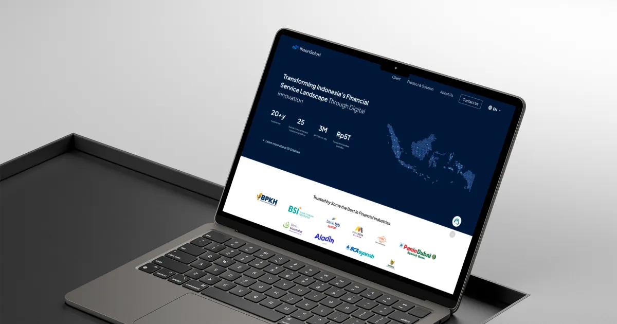 Revamping Ihsan Solusi Informatika's Corporate Website