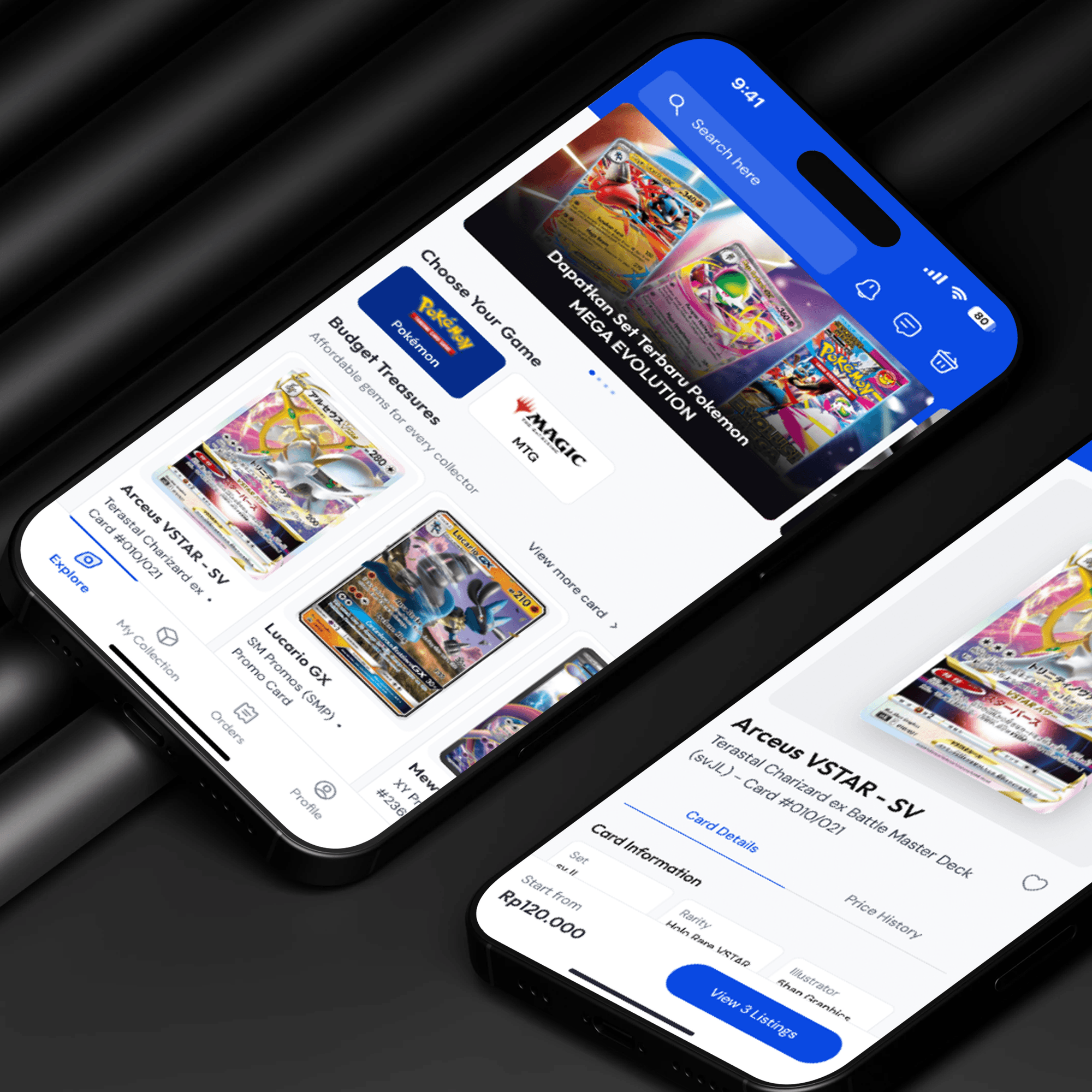 TRADZ Marketplace Discovery and Card Feed